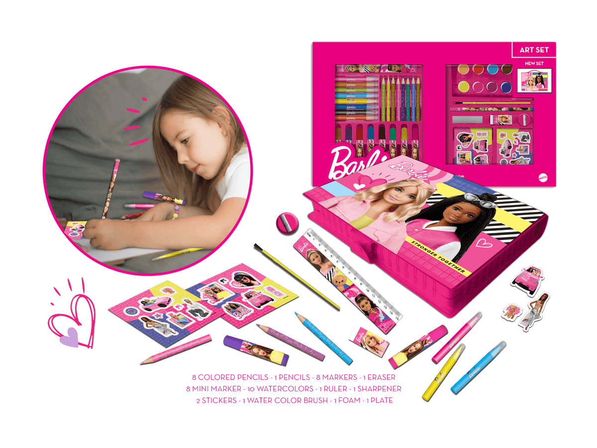 Barbie Art Set