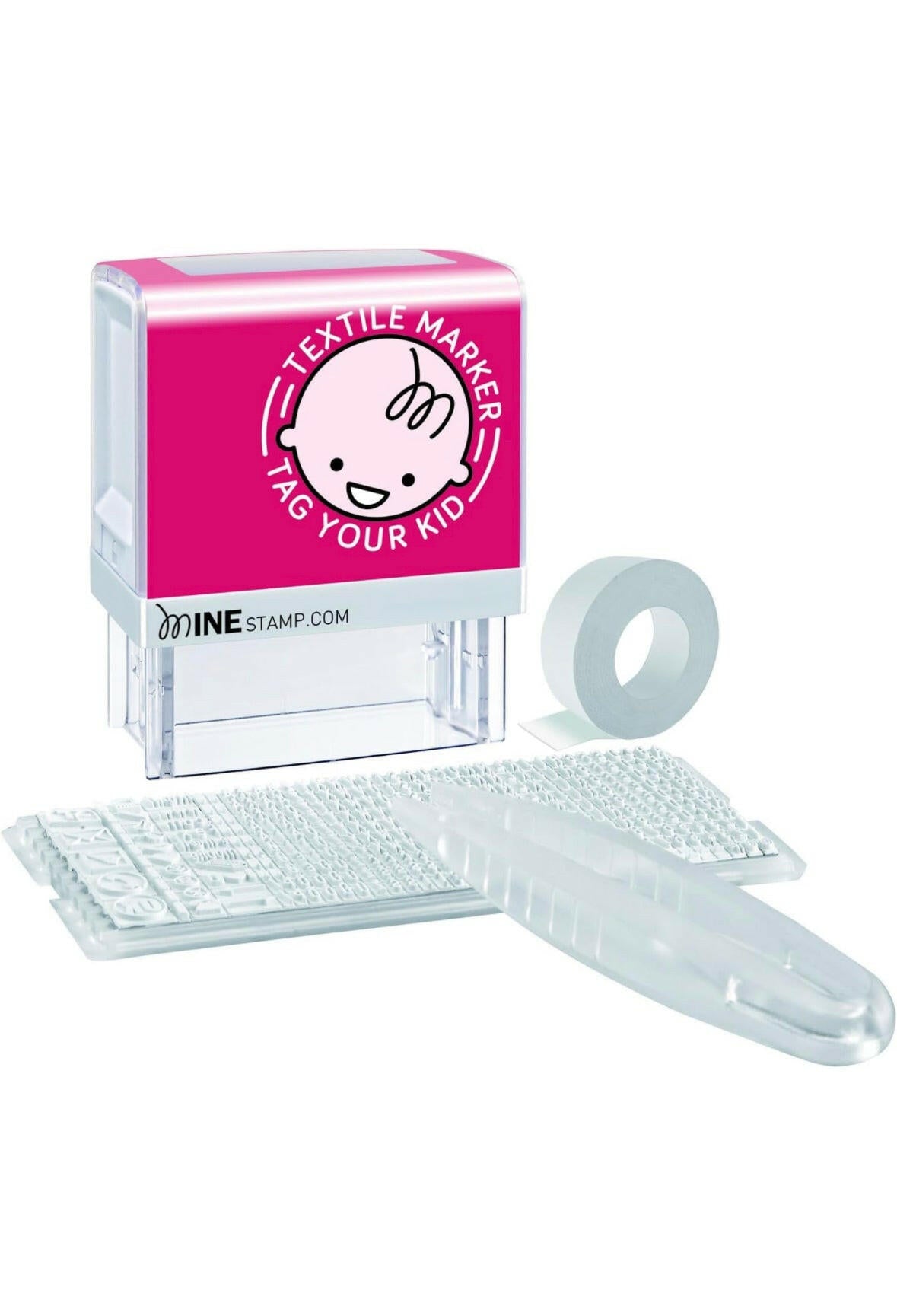 MINE STAMP CLOTHING MARKER, also suitable for BOOKS & ACCESSORIES.