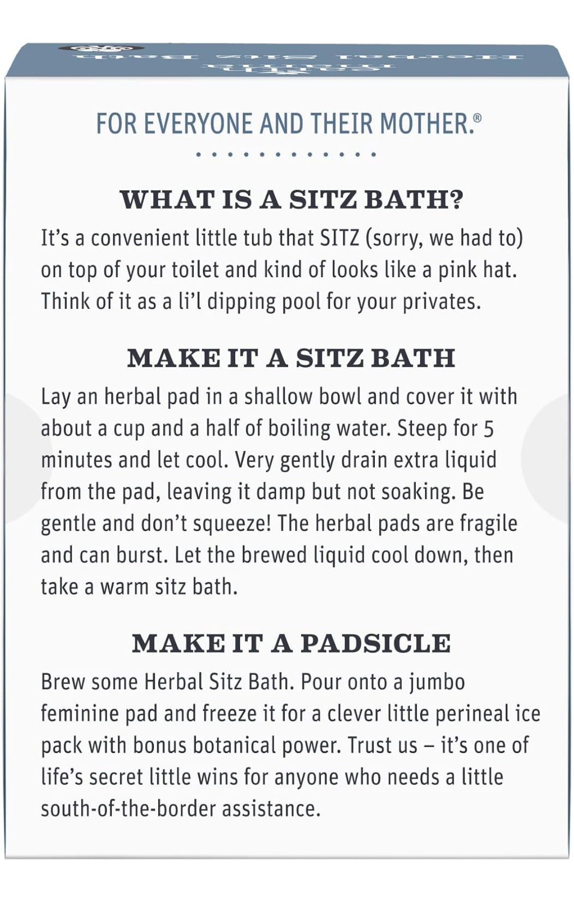 Earth Mama Herbal Sitz Bath - Soothing Sitz Bath for Hemorrhoids (6-Count)