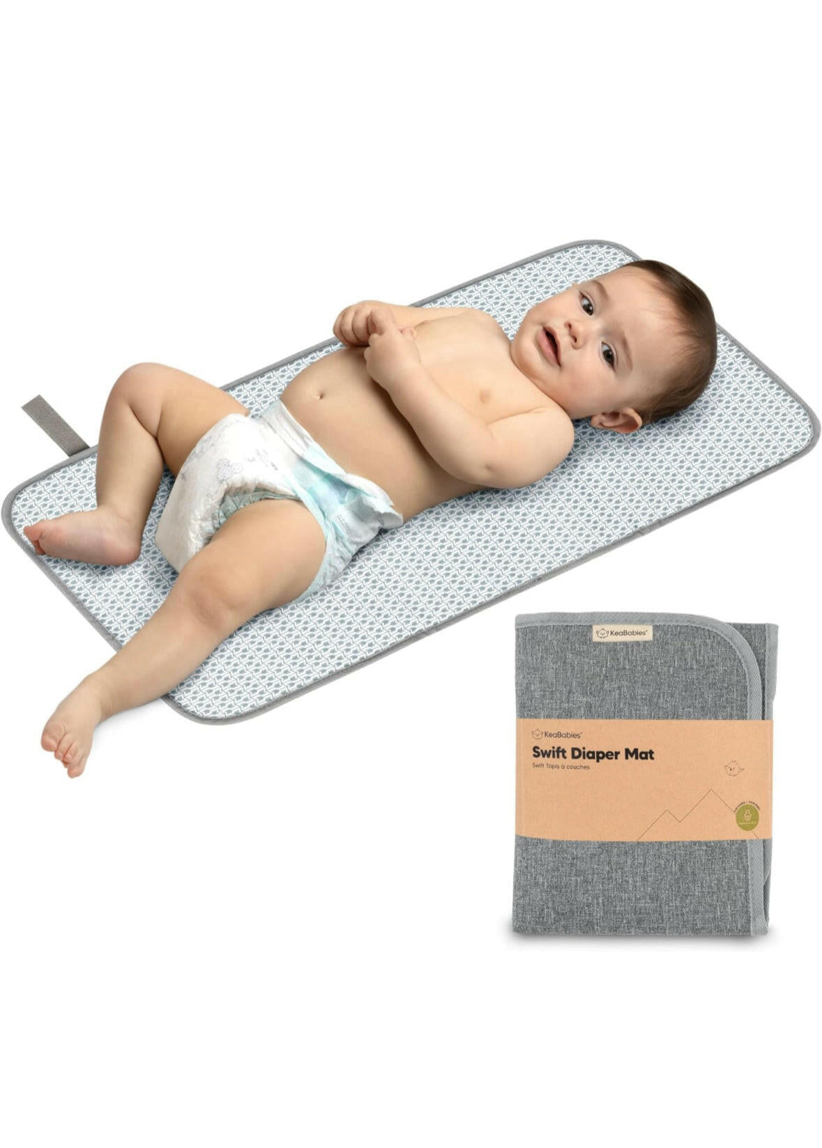 Portable Diaper Changing Pad - Waterproof Foldable Baby Changing Mat.