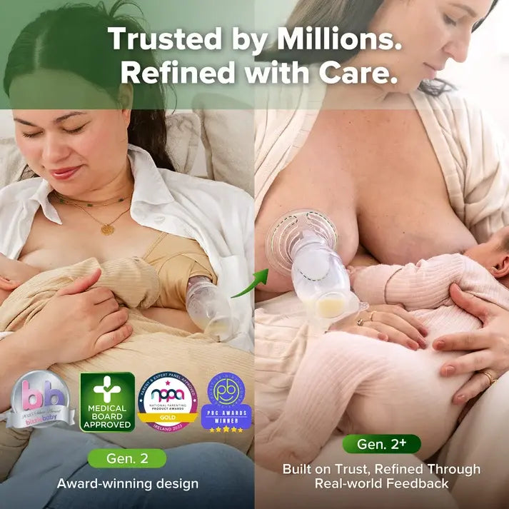Haakaa Silicone Manual Breast Pump + Spill Guard Insert