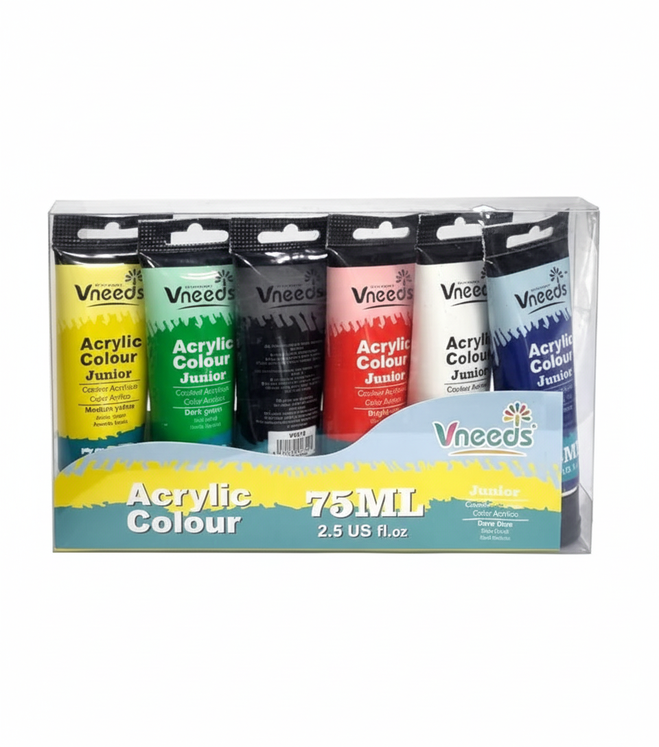 أنبوب ألوان أكريليك من Vneeds (75ml)