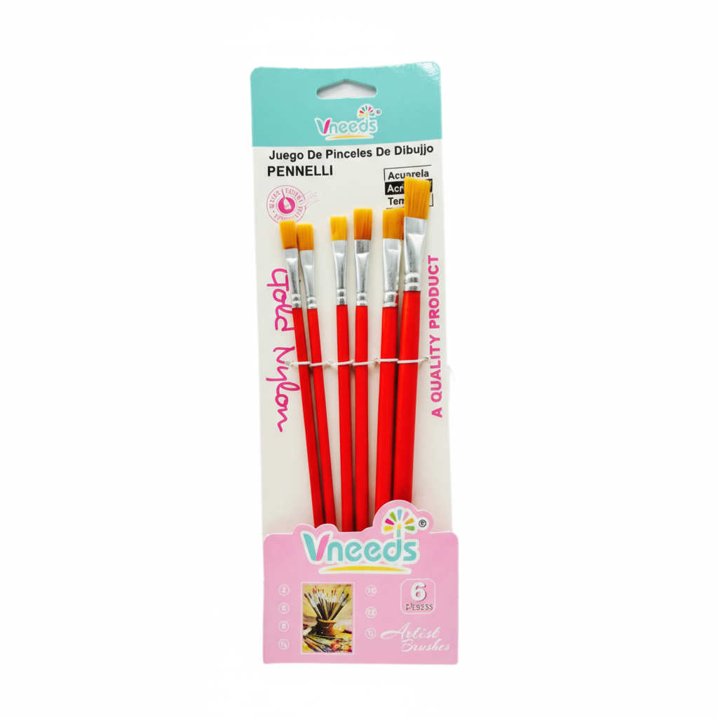 فرشاة رسم من في نيدز (6 قطع)
