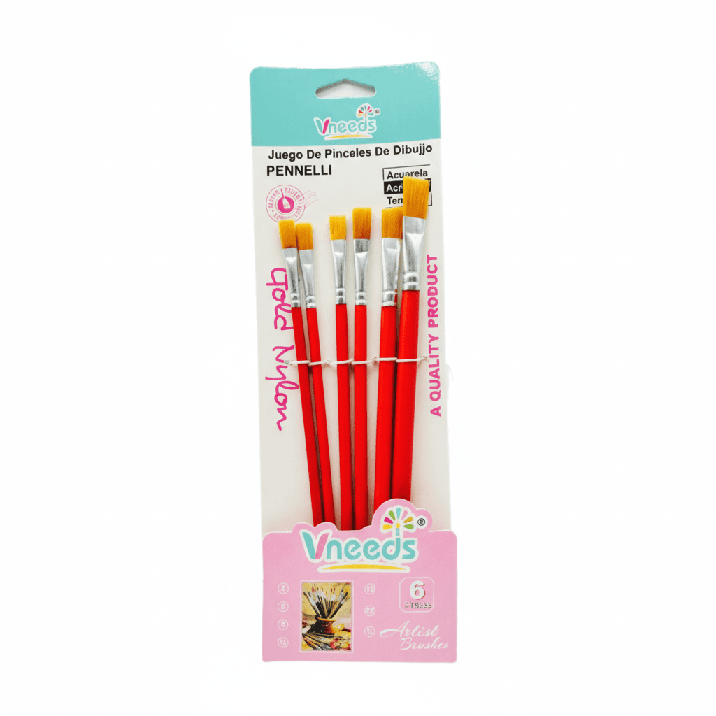 Vneeds Artist Brush (6 Pcs)