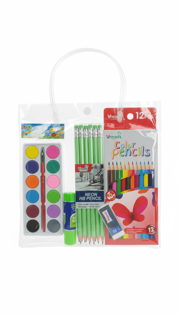 Vneeds Stationery Set Bag