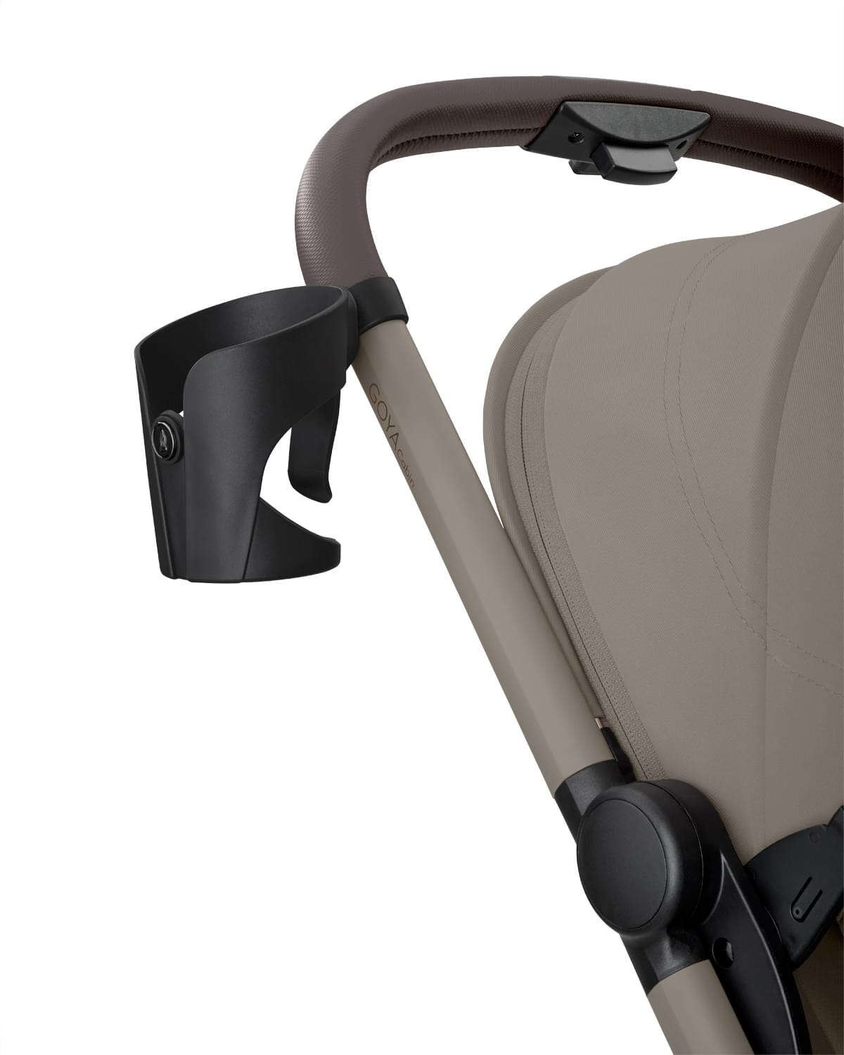 KIKKABOO Goya 2-in-1 Stroller with Carrycot - Platinum Champagne