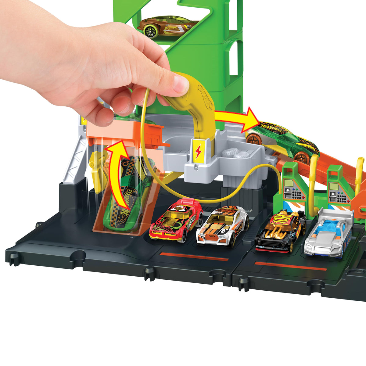 Hot Wheels City Super Fuel Station Playset