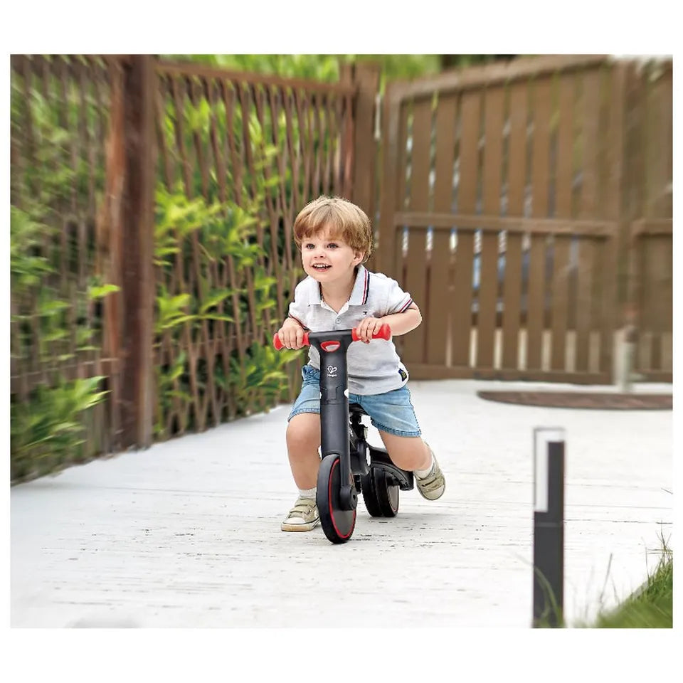 Hape - 2-in-1 Multi-Use Segway Balance Bike & Tricycle - Red
