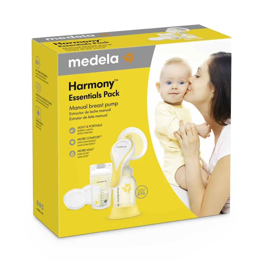 Medela Harmony Flex Manual Breast Pump Essential Pack