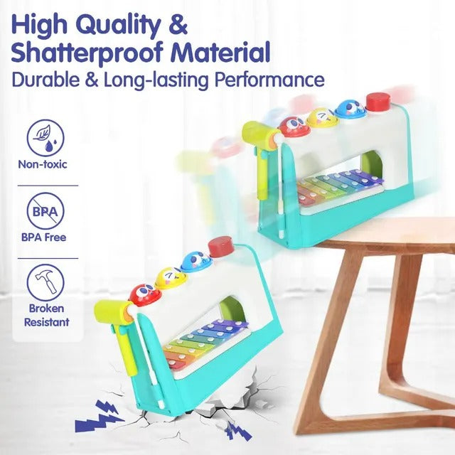 Hola Multifunctional Music Center 4-In-1 Montessori Toy