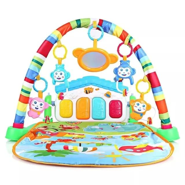 Huanger Baby Piano Fitness Rack With Playing Toys