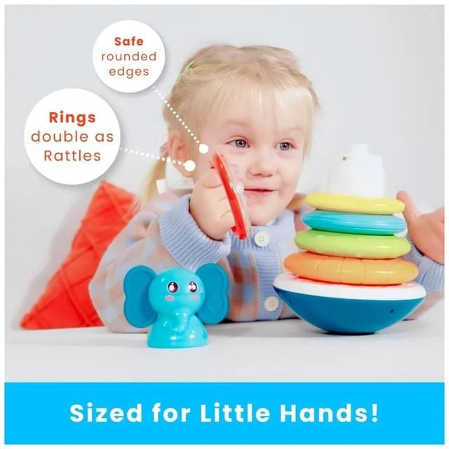 Huanger Baby Toys Stacking Game Musical Toy
