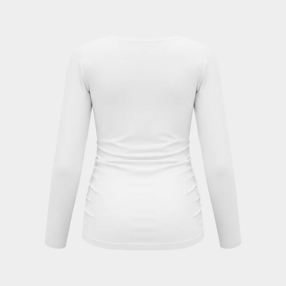 Become a Mom Tube Top (White, Medium)