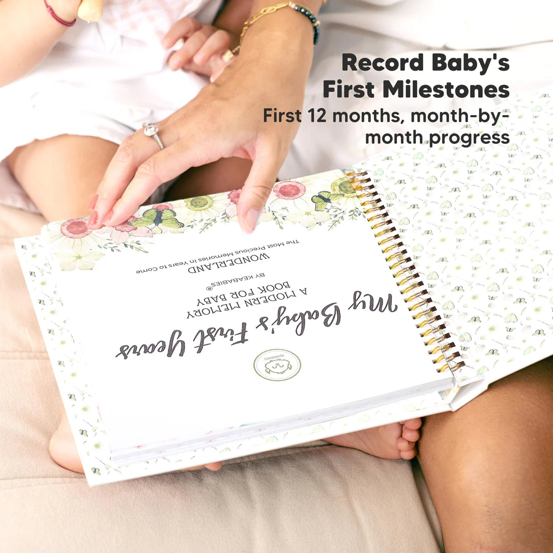 Keababies Baby Memory Book.
