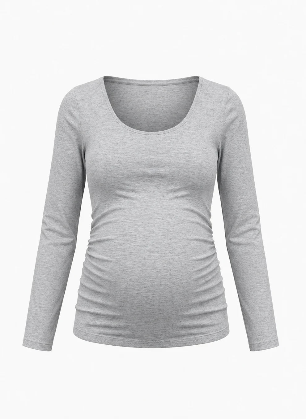 Become a Mom Tube Top (Grey, XL)