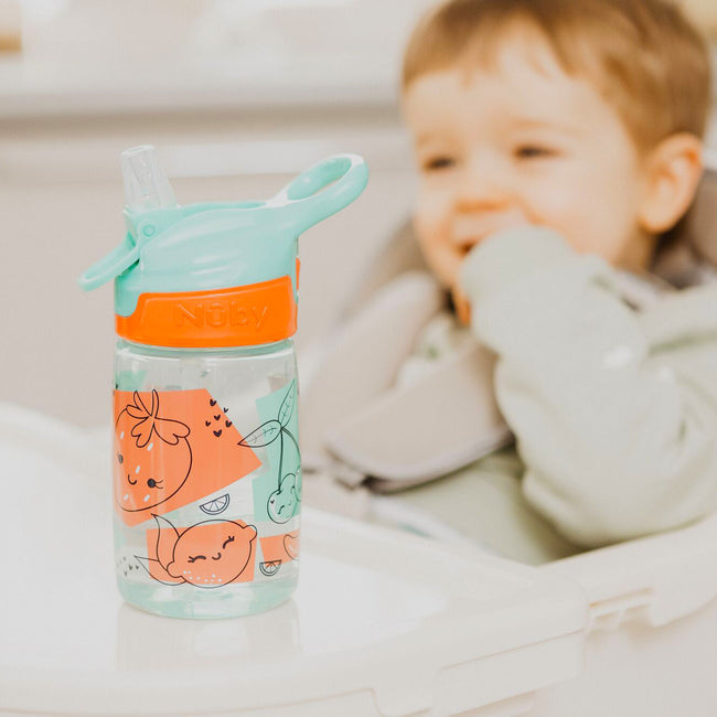 أكواب Nuby Incredible Gulp (فراولة) - عبوة من قطعتين