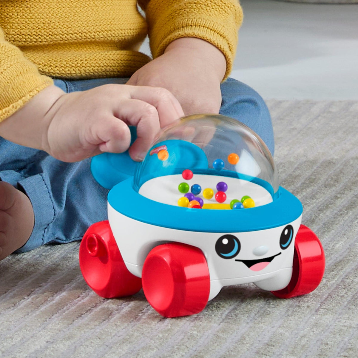 Fisher-Price Corn Popper Vehicle Push-Along Toy