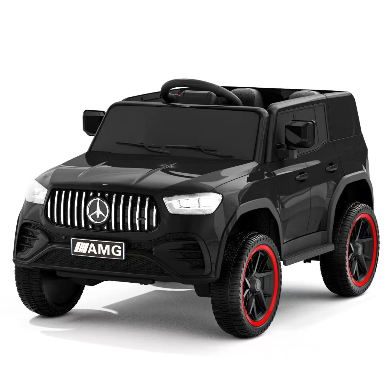 Tobbi Kids Orbic Kids Mercedes Amg Style Battery Ride On Car 12V (Black)