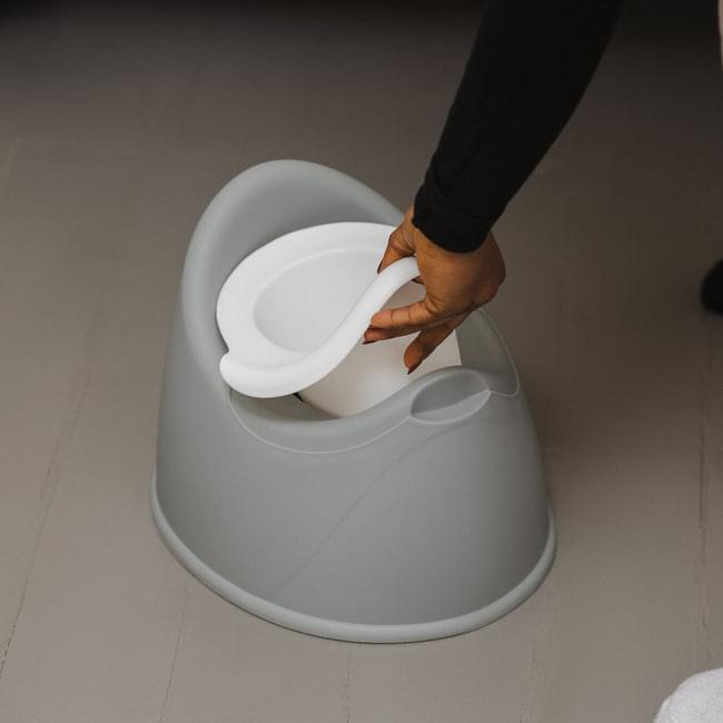 نونية Nuby Easy Clean (رمادي)