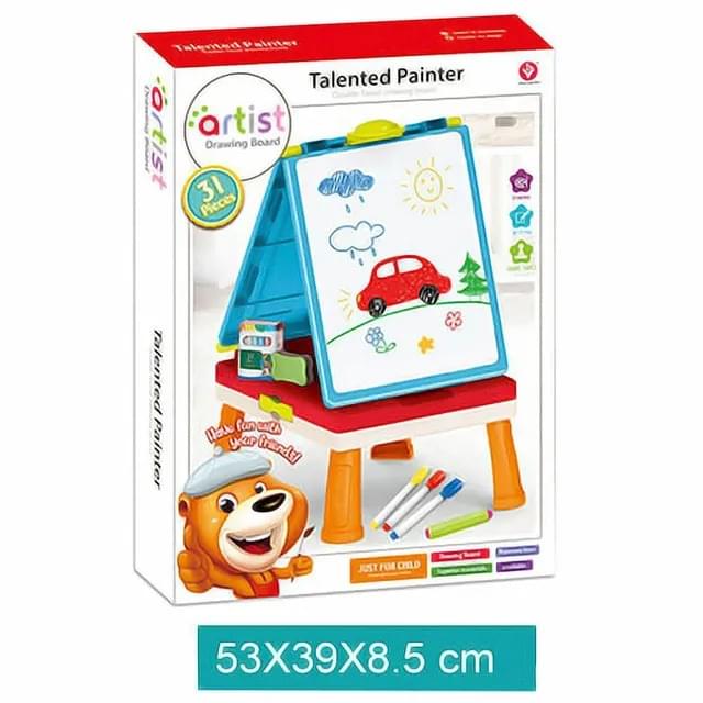 Little Angel Kids Drawing & Writing Table – Double Sided