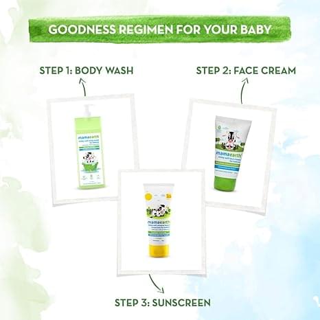 واقي شمس معدني للأطفال من Mamaearth SPF30+ (80 جم)