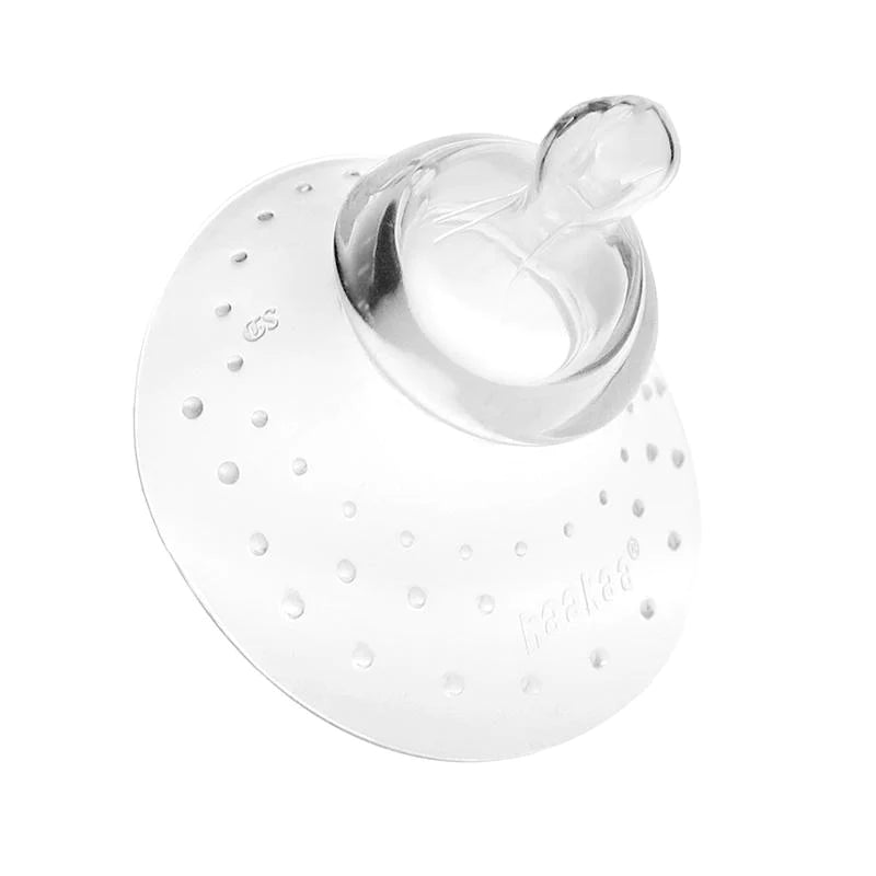 Haakaa Breastfeeding Nipple Shield – Orthodontic Teat (Round Base)