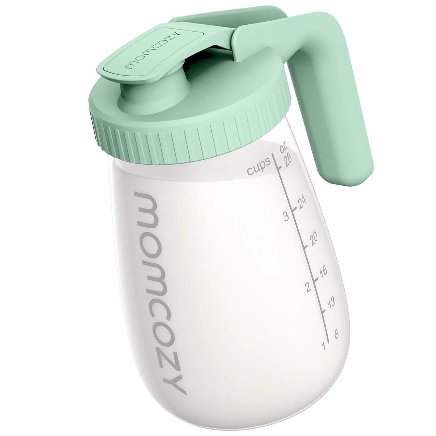 وعاء زجاجي لحفظ حليب الأم من مومكوزي (32oz)