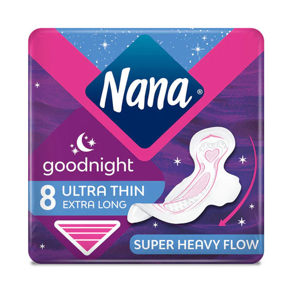 Nana Ultra Good Night Wings (8 Pcs)