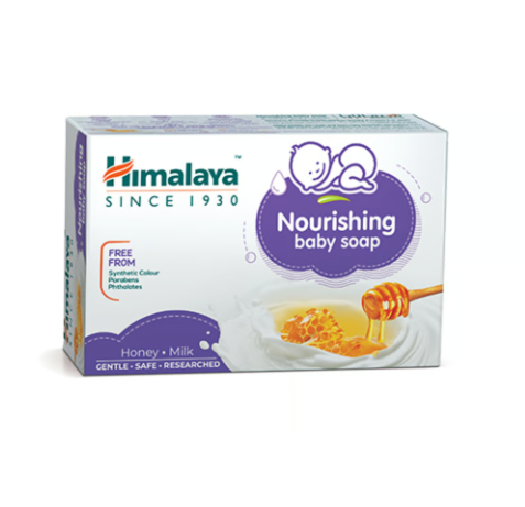 Himalaya Nourishing Baby Soap with Honey & Milk, 125g