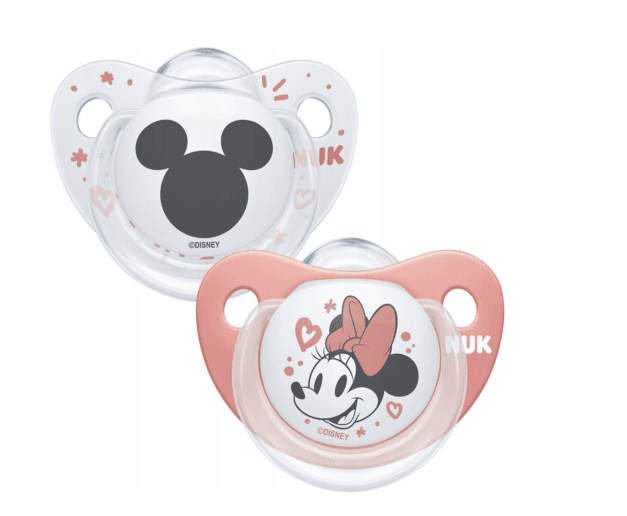 NUK Pacifier Mickey Mouse, 0-6m, 2pcs