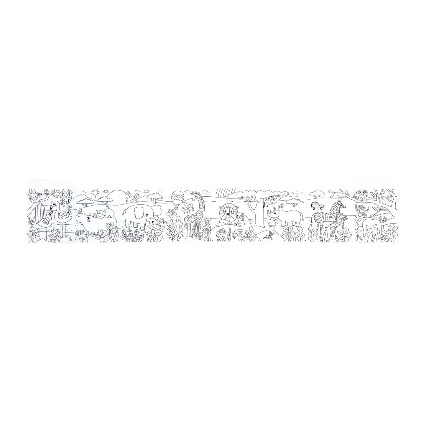 Ooly Color-A-Looong Fold Out Coloring Book (5 Ft. Long)