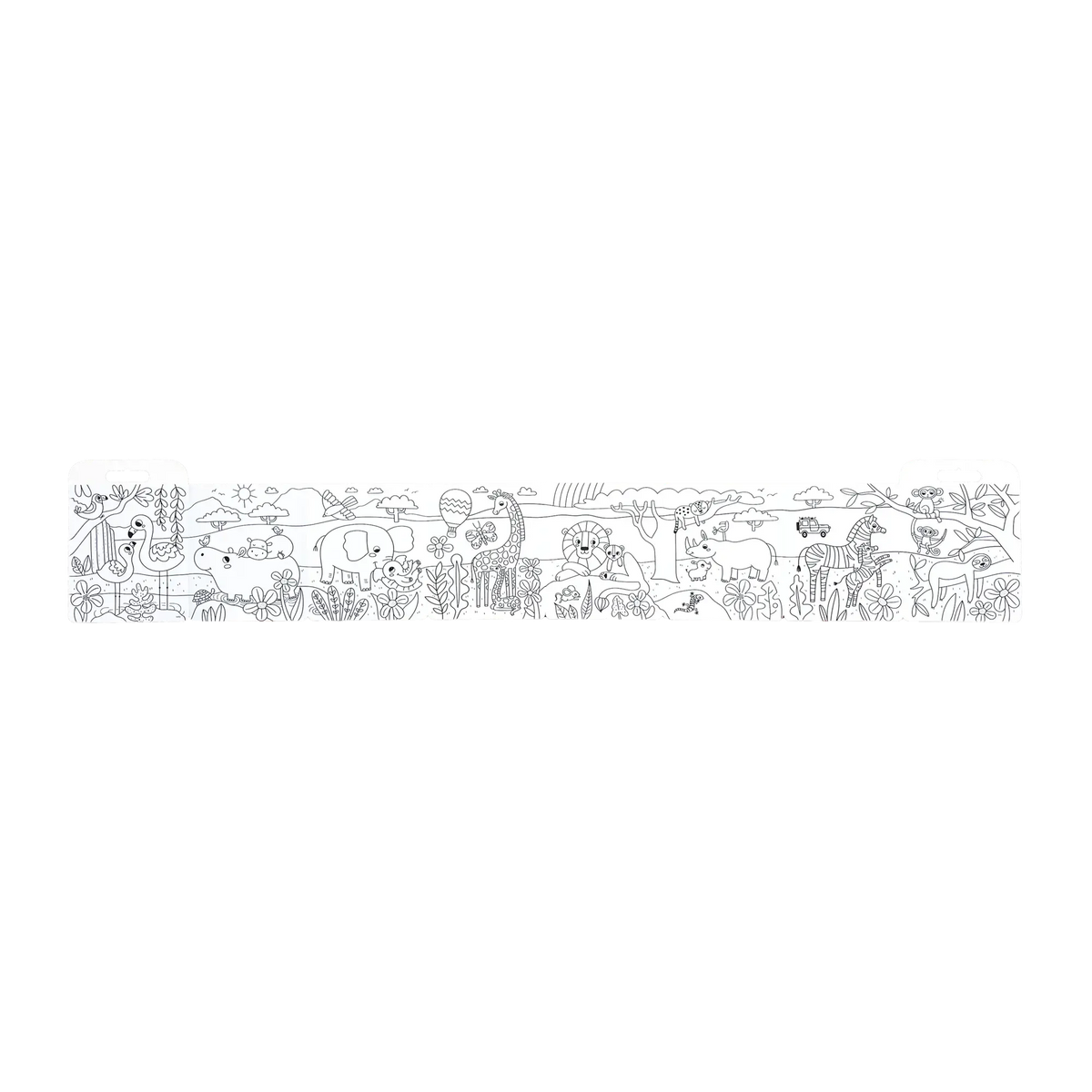 Ooly Color-A-Looong Fold Out Coloring Book (5 Ft. Long)