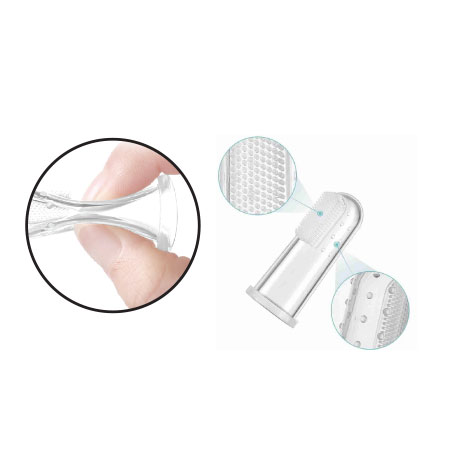 Optimal Baby Finger Silicone Tooth Brush