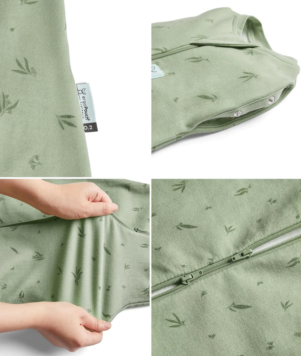 ErgoPouch Cocoon Swaddle Sack 1.0 TOG، صفصاف