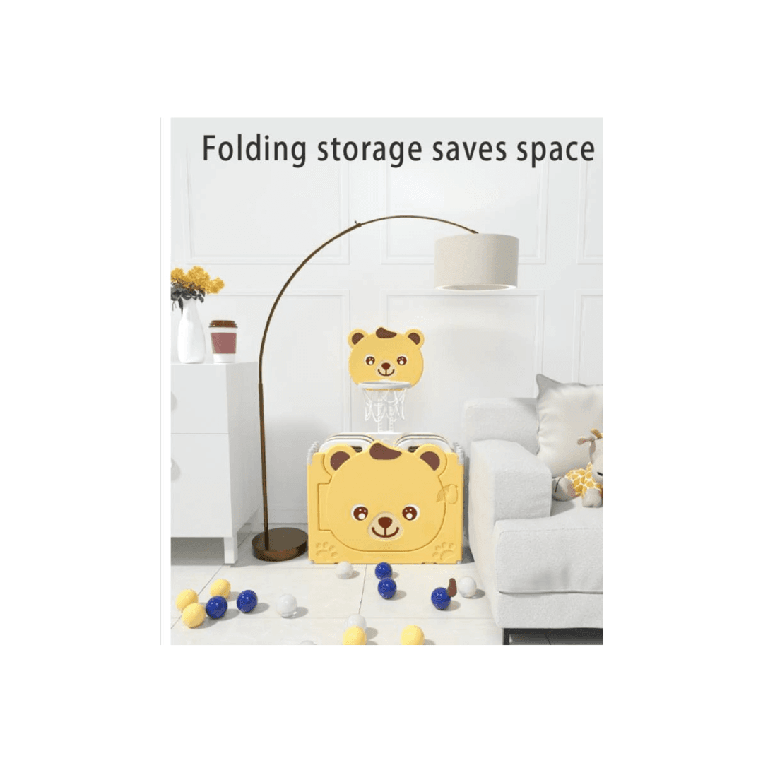 Little Angel Kids Playpen (163.2 x 163.4 x 65 cm , Yellow)