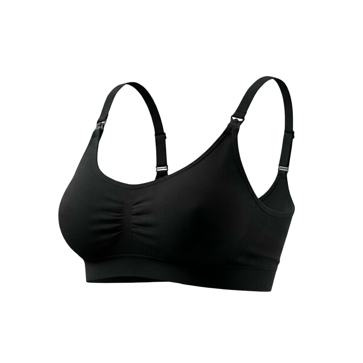 Ripe Maternity Seamless Nursing Bra (Black)