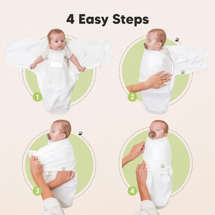 3-Pack Soothe Zippy Swaddle Wrap (Sage)