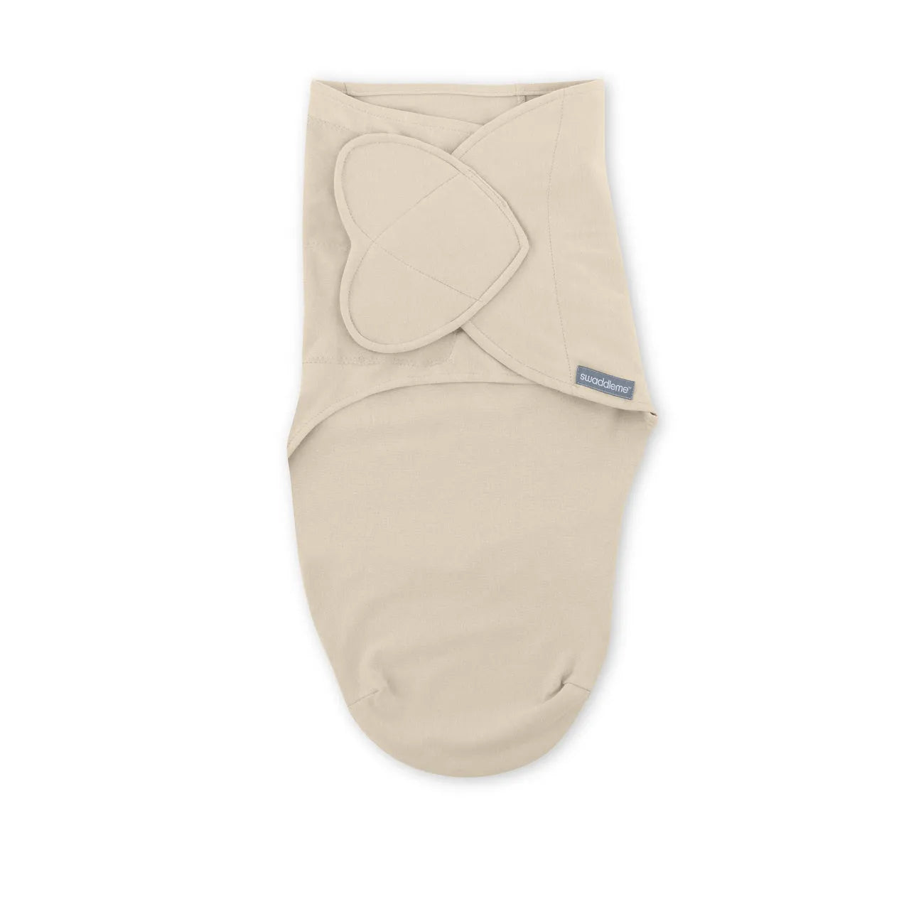 لفافة قماط بنقشة القلب الأصلية من SwaddleMe من Ingenuity، طقم من قطعتين – مولود حر (0-3 Months, 1.0 TOG)