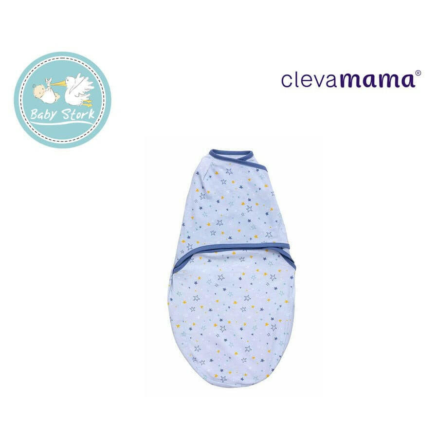 Clevamama Swaddle to Sleep Baby Swaddle Wrap 0-3 Months.