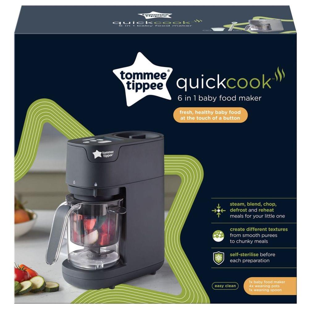 Tommee Tippee 6 In 1 Baby Food Maker (Black)