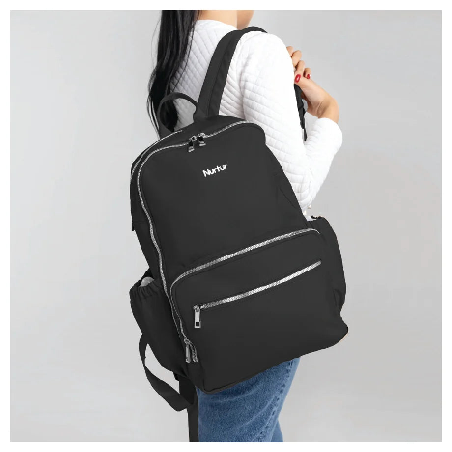 Nurtur Maverick Diaper Bag (Black)