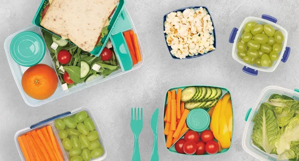 علبة Sistema Lunch Stack Rectangle للرحلات (1.8L)