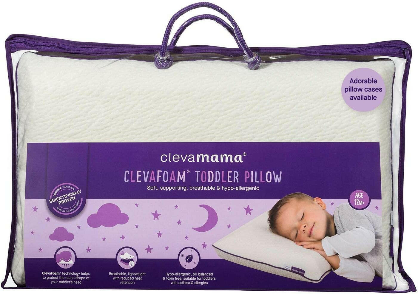 ClevaFoam Toddler Pillow by Clevamama.