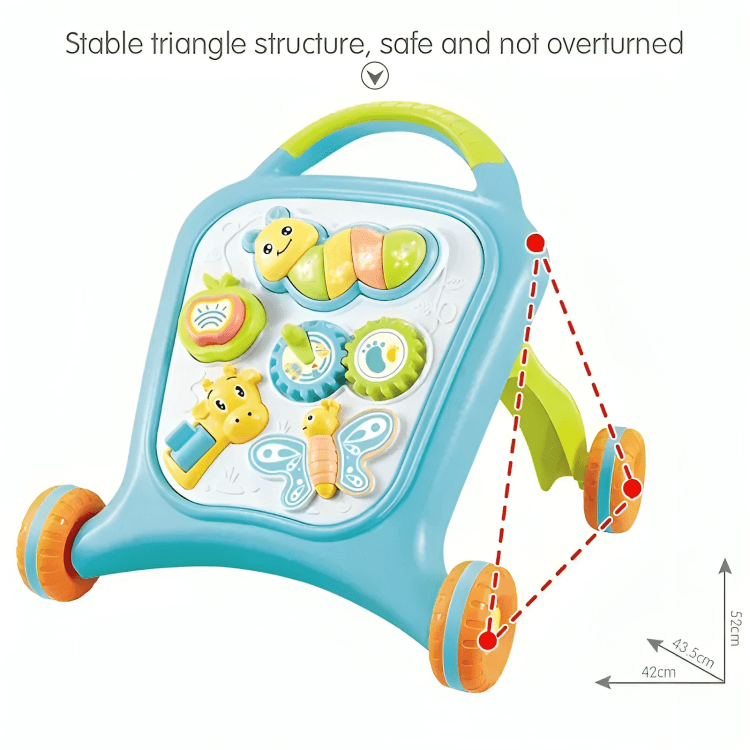 Arete Multifunction Toddler Music Car Baby Walker