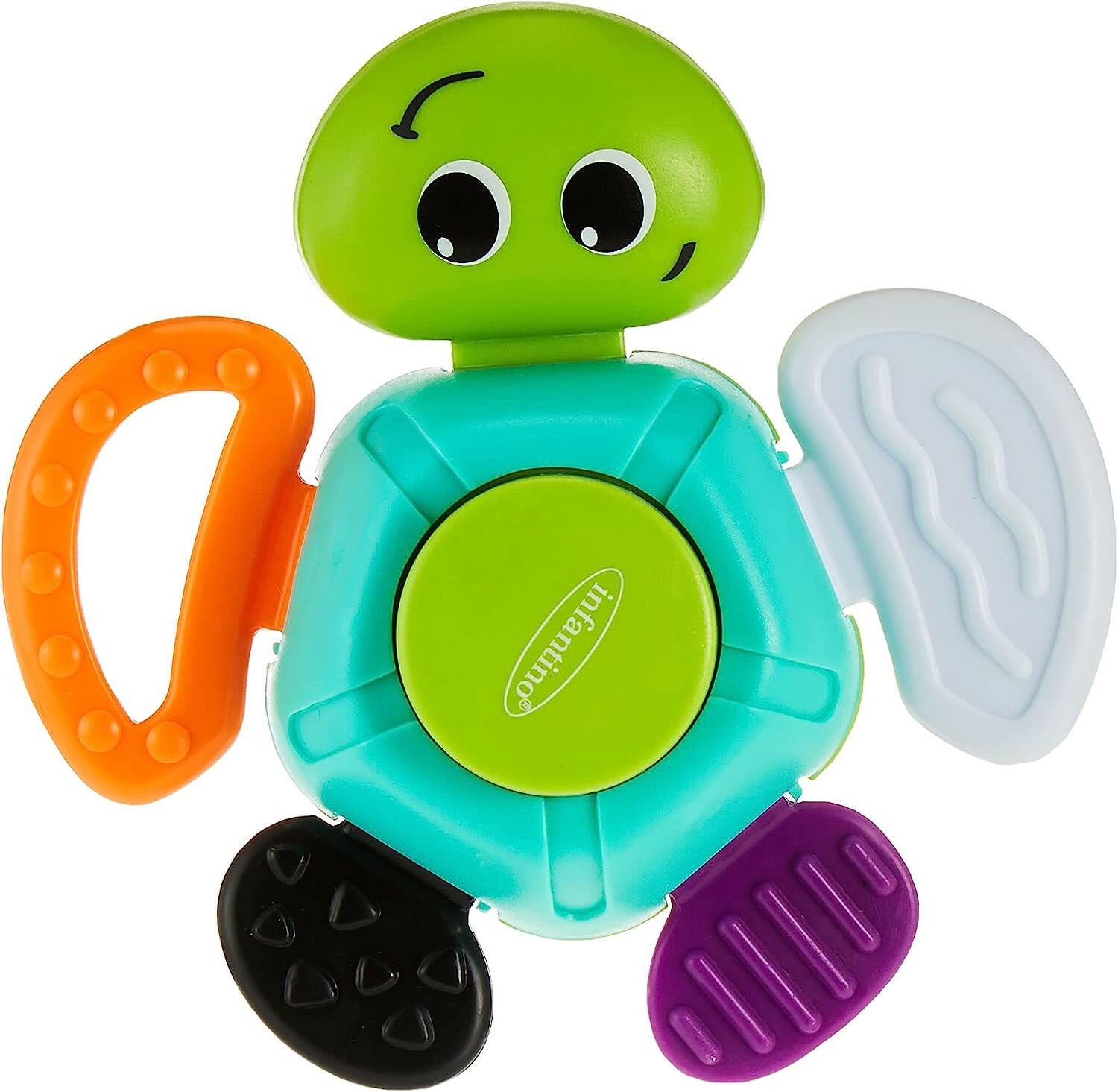 Infantino Turtle Rattle Baby Rattling Toy.