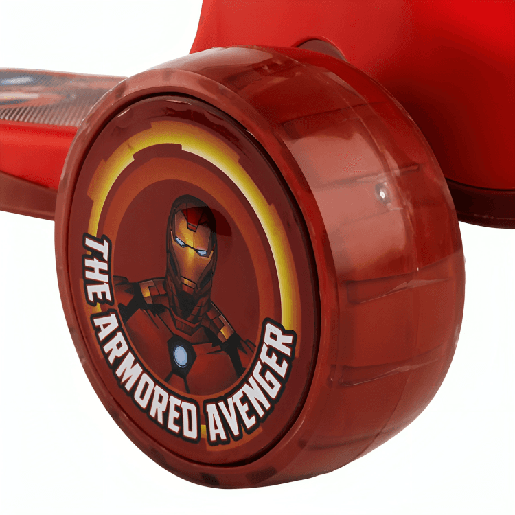 Megos Marvel Iron Man Foldable Twist Scooter 2 In 1