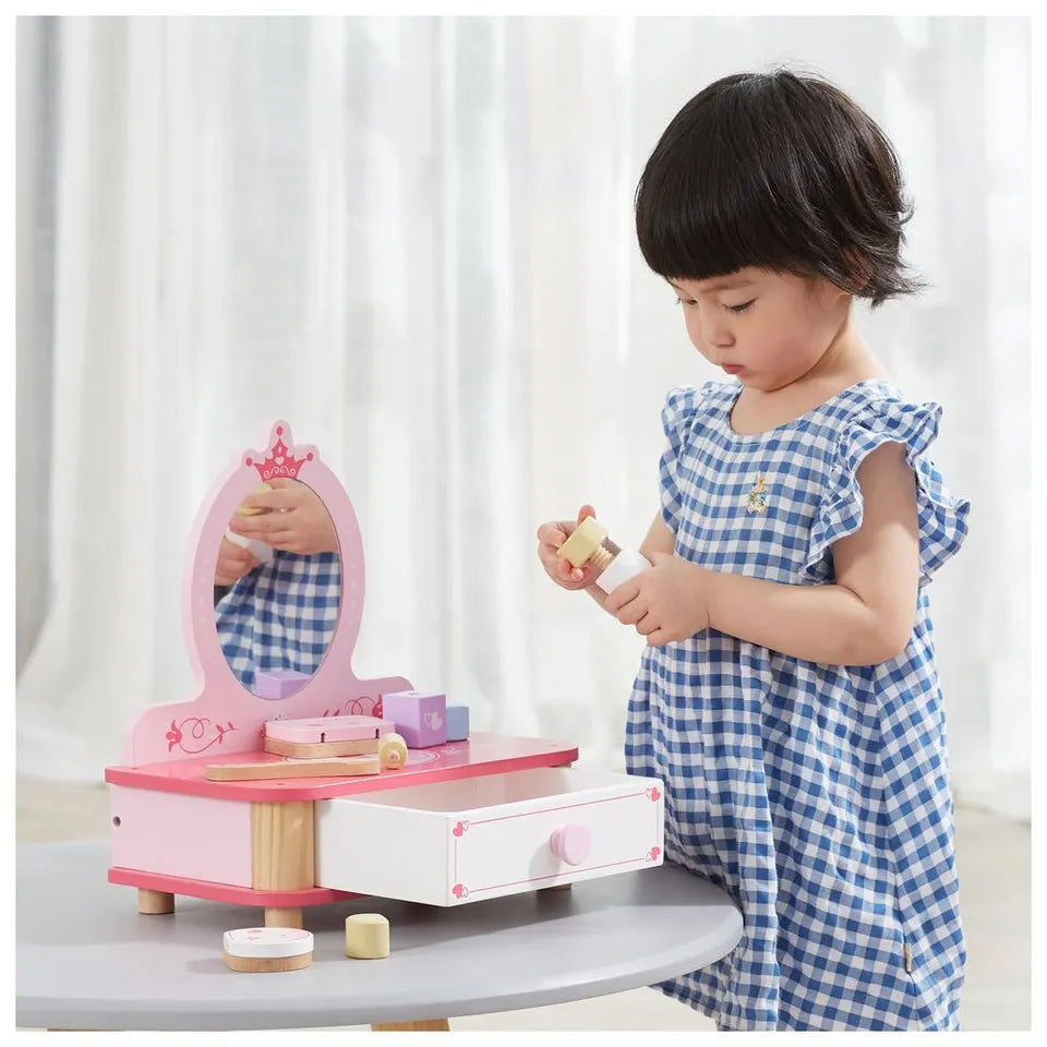 VIGA - Wooden Table Top Make Up Set for Kids