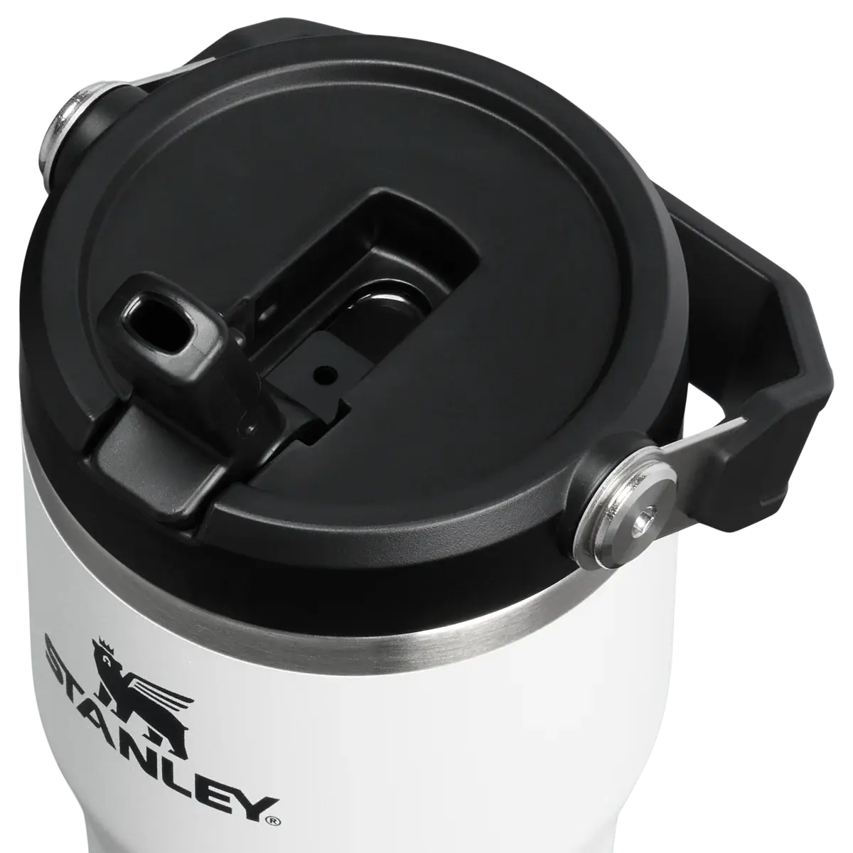 Stanley Ice Flow Flip Straw Tumbler (Chalk, 590ml)