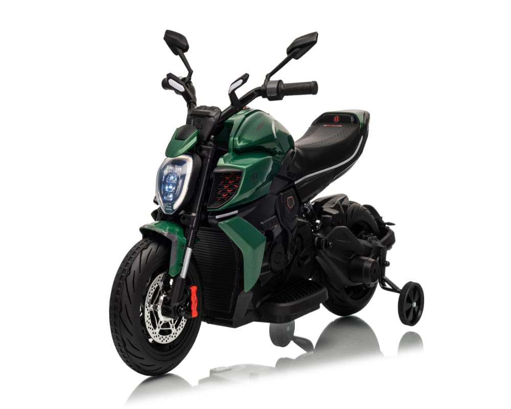 FITAAC 12V Electric Ride-On Motorcycle – Dual 550W Motors