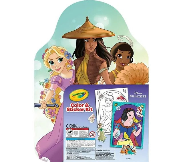 Crayola Disney Princess Color & Sticker Activity Set